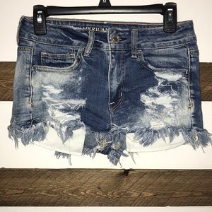 NEW American Eagle Ripped Jean Shorts